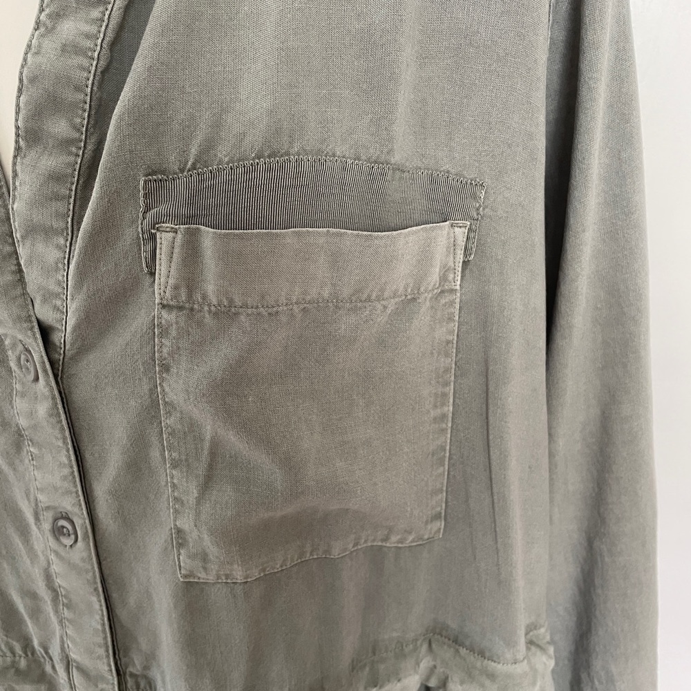 Anthropologie Cloth & Stone for AnthropologieLila Chambray Shirtdress Dress - Picture 7 of 11